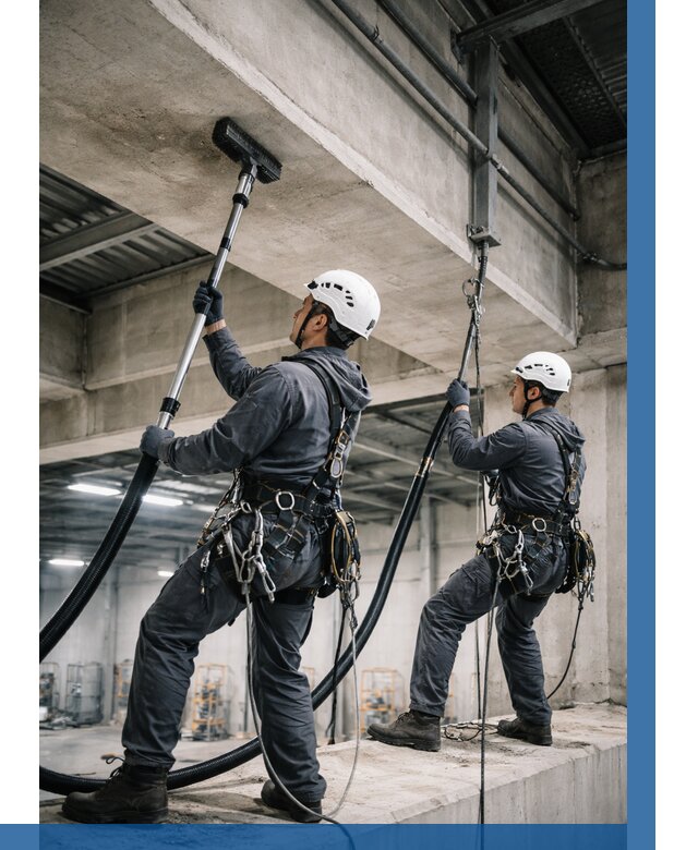 Обеспыливание потолочных конструкций в Зиме от 256 р. |ВЫСОТНИК-Зма