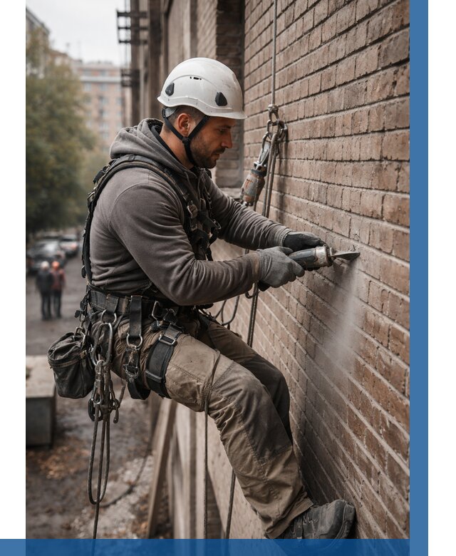 Расшивка кирпичных швов в Зиме от 614 р. | ВЫСОТНИК-Зма