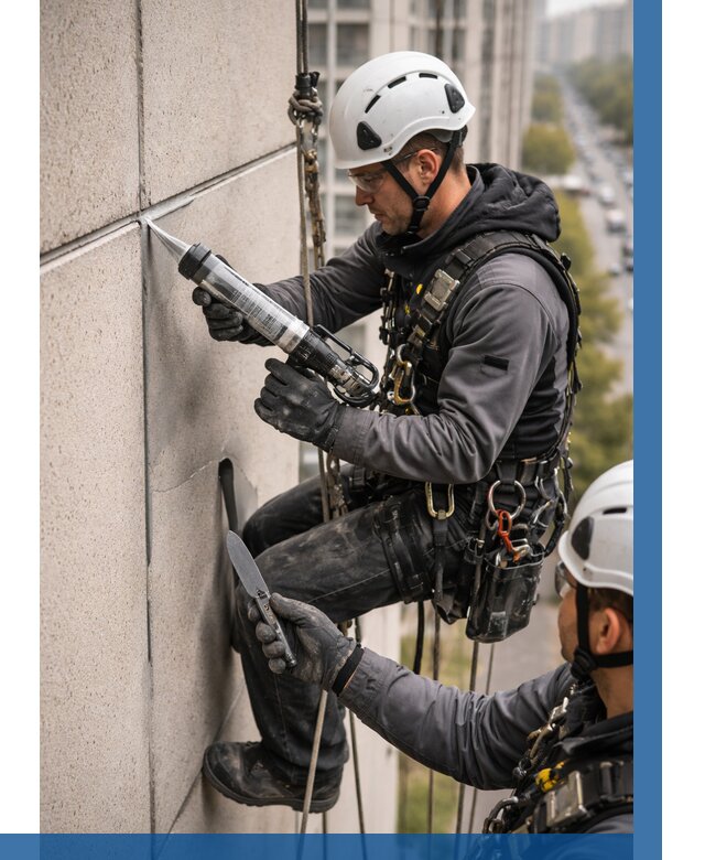 Первичная герметизация швов в Зиме от 614 р. | ВЫСОТНИК-Зма