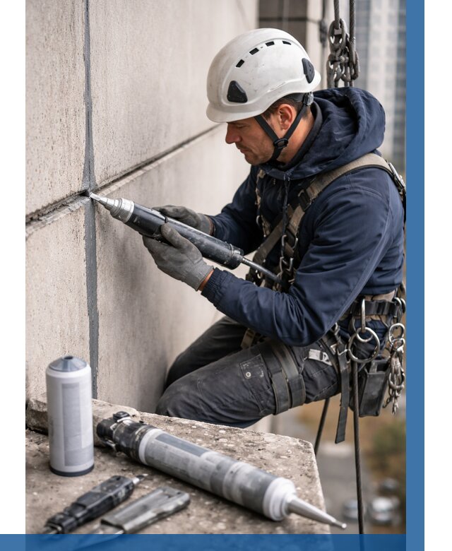 Вторичная герметизация швов в Зиме от 460 р. | ВЫСОТНИК-Зма