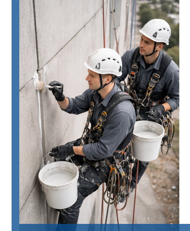 Противогрибковая обработка швов в Зиме для фасадов и кровель