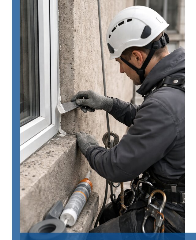 Герметизация монтажных швов окон в Зиме с гарантией качества