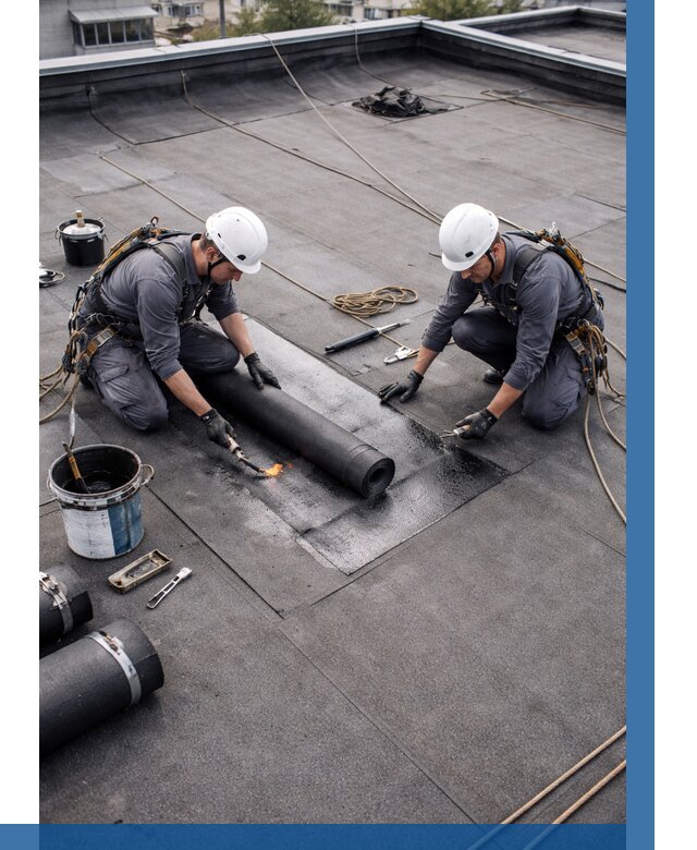 Ремонт мягкой кровли под ключ в Зиме от 716 р. | ВЫСОТНИК-Зма