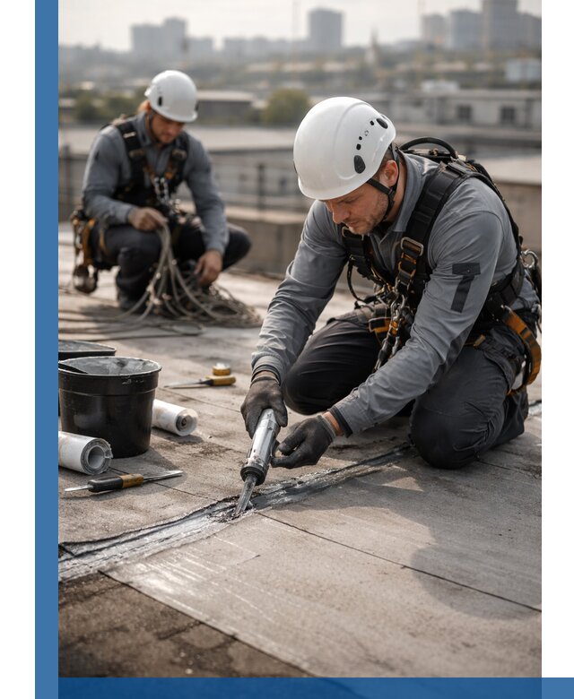 Аварийное и капитальное устранение протечек кровли в Зиме