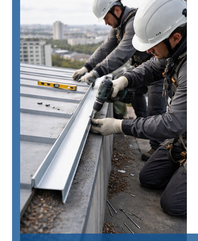 Монтаж капельника на кровле в Зиме с гарантией качества