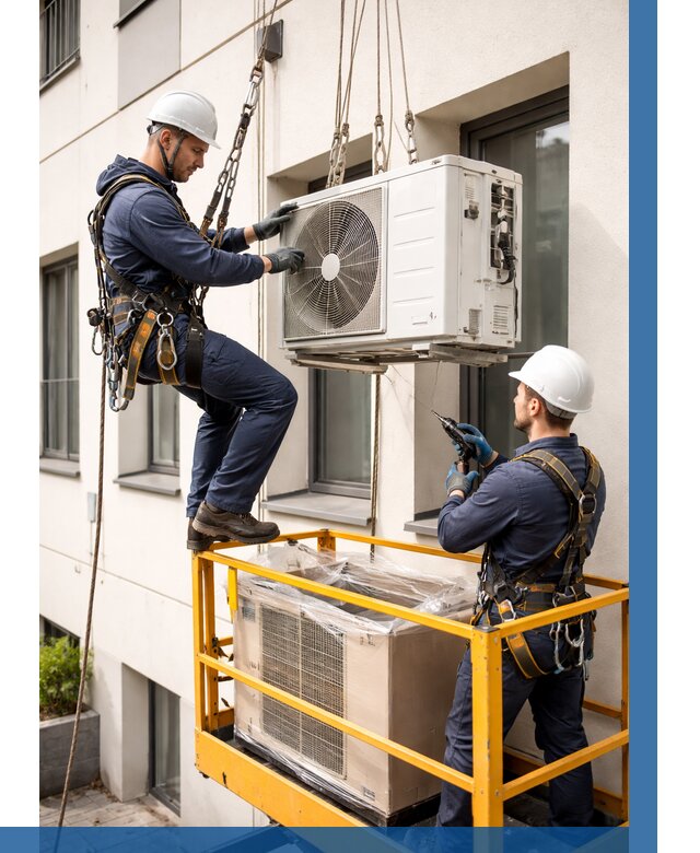 Демонтаж внешнего блока кондиционера в Зиме от 3580 р. | ВЫСОТНИК-Зма