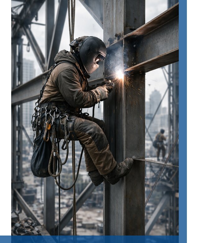 Высотные сварочные работы в Зиме от 3580 р. | ВЫСОТНИК-Зма