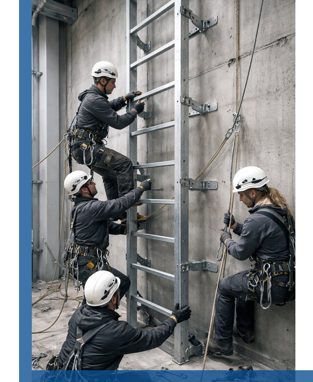 Монтаж металлических лестниц в Зиме под ключ со гарантией