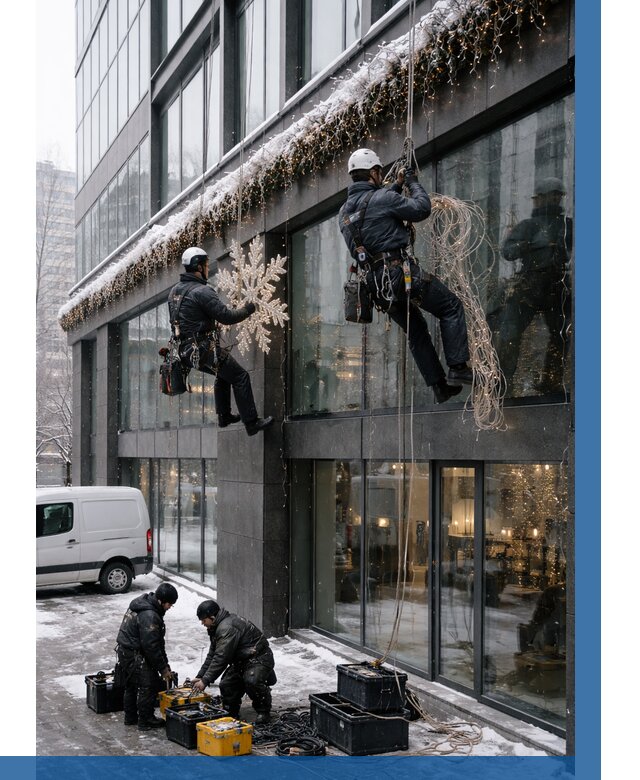 Демонтаж новогоднего оформления в Зиме от 5625 р. | ВЫСОТНИК-Зма