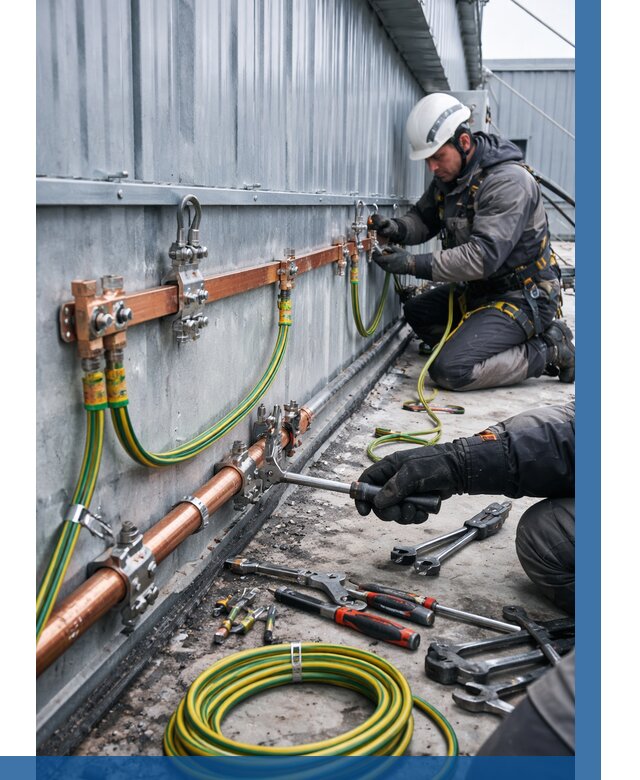 Монтаж заземления здания в Зиме от 25570 р. | ВЫСОТНИК-Зма