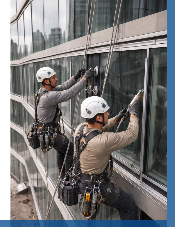 Радиусное остекление фасада в Зиме от 12274 р. | ВЫСОТНИК-Зма