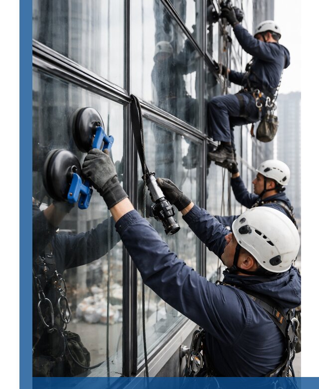 Радиусное остекление фасадов под ключ в Зиме с гарантиями