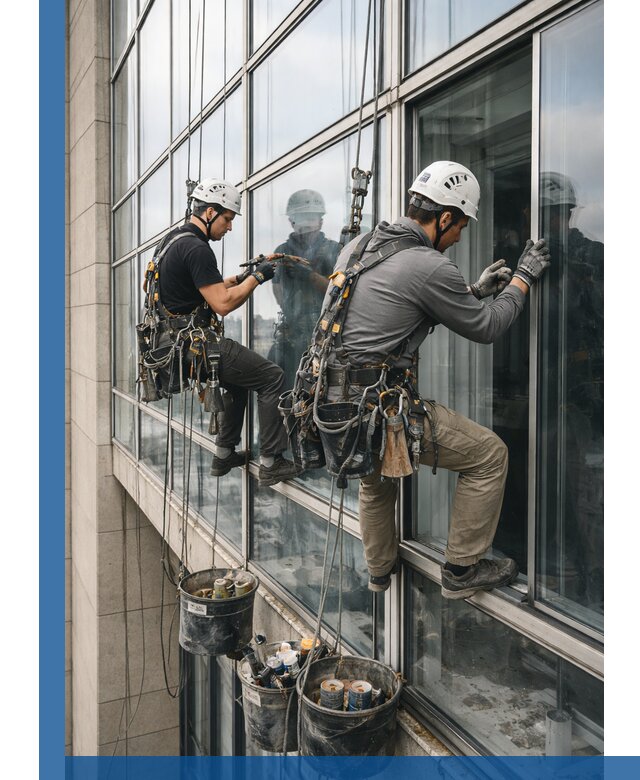 Ремонт витражных конструкций и фасадного остекления в Зиме