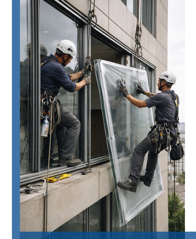 Профессиональная замена стекла в витраже в Зиме с гарантией