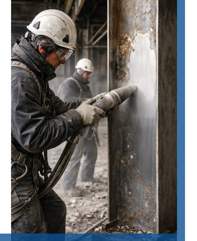 Удаление старой краски с металла в Зиме от 460 р. | ВЫСОТНИК-Зма