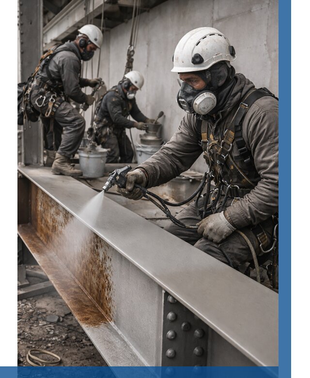 Антикоррозионная покраска металла в Зиме от 716 р. | ВЫСОТНИК-Зма