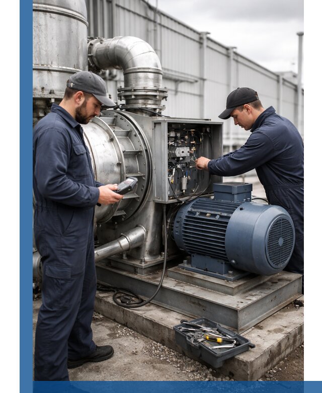 Техническое обслуживание промышленного оборудования в Зиме