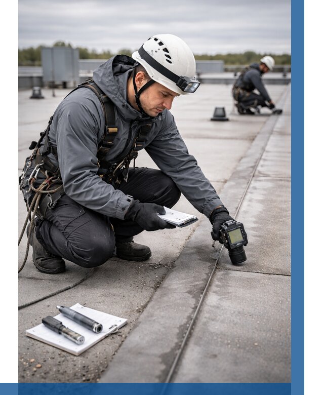 Обследование кровли на протечки в Зиме от 4603 р. | ВЫСОТНИК-Зма